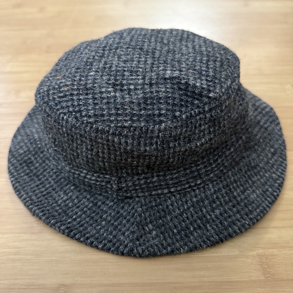 L.L. Bean Other - VINTAGE L L Bean Harris Tweed Hat, 100% Scottish Wool Gore-Tex Medium Grandpa